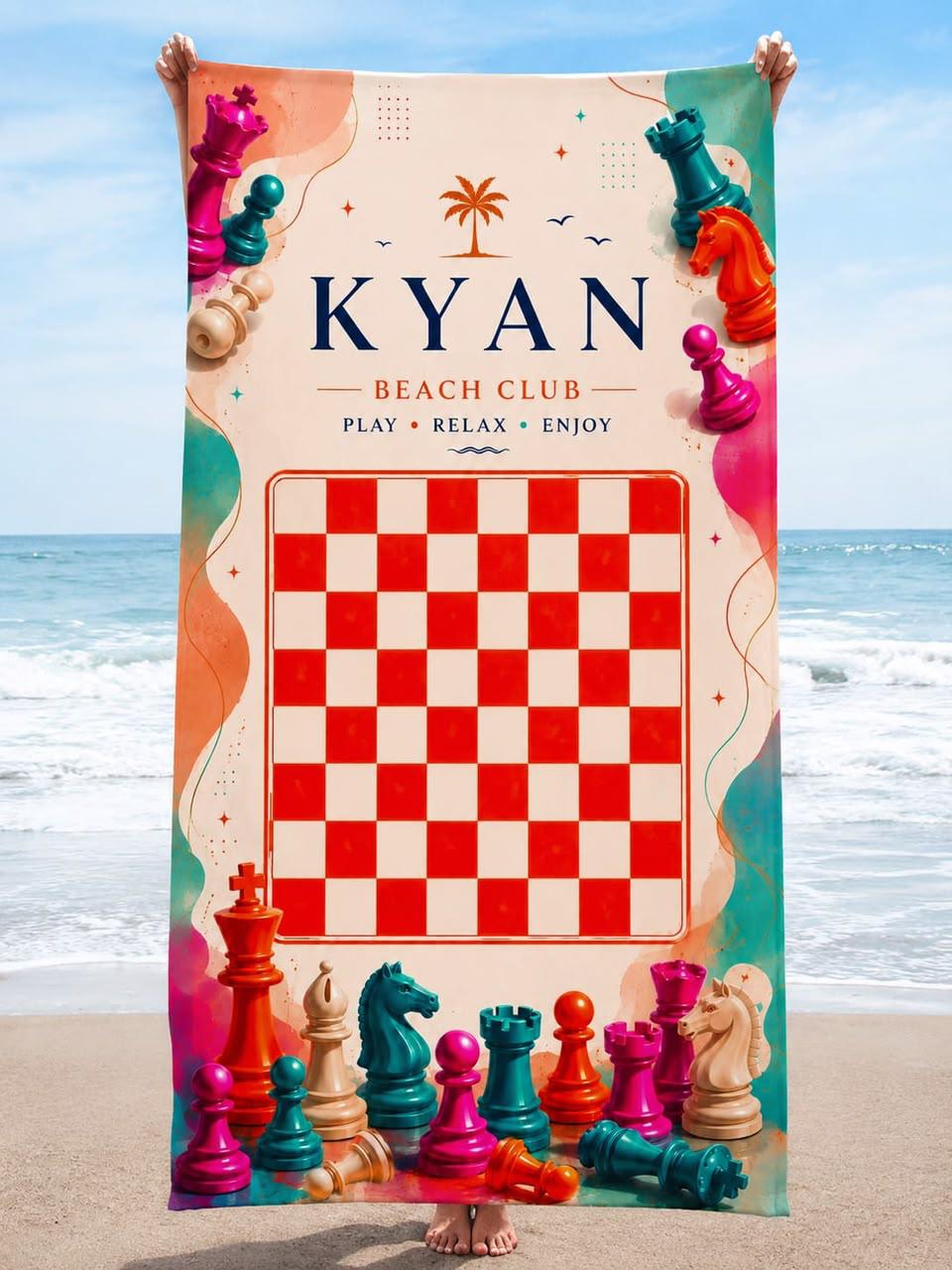 Chess towel